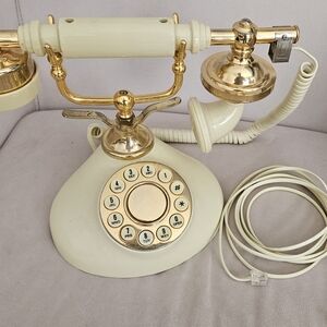 Vintage (1970s) French Style Push Button Phone.